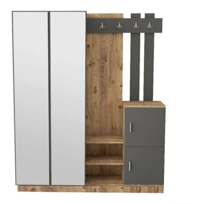 Dmora Mueble de Entrada Moderno - Ahorro de Espacio, Multifuncional, Estilo Contemporáneo Dmora Mueble de Entrada Moderno - Ahorro de Espacio, Multifuncional, Estilo Contemporáneo