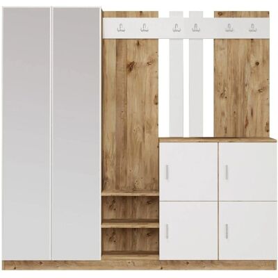 DMORA Muebles de entrada Dnikolao - Diseño moderno y ahorro de espacio DMORA Muebles de entrada Dnikolao - Diseño moderno y ahorro de espacio