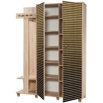 Dmora Muebles de entrada Dpionett - Consola multifunción de madera Dmora Muebles de entrada Dpionett - Consola multifunción de madera