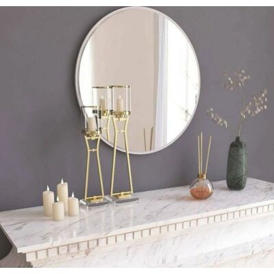Espejo de Pared Dlucchin - Decoración moderna geométrica Espejo de Pared Dlucchin - Decoración moderna geométrica