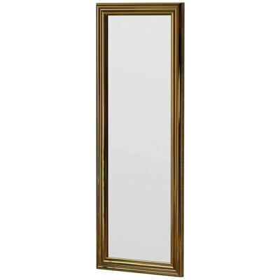 Espejo de Pared Modern Dmora - 40x3x105cm Oro Espejo de Pared Modern Dmora - 40x3x105cm Oro