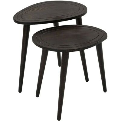 Mesa de café Dmora Dgaldame - Antracita - Muebles de sala Mesa de café Dmora Dgaldame - Antracita - Muebles de sala