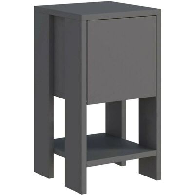 Mesilla de noche Dmora Dkarsdor - Mueble moderno y ahorrador de espacio Mesilla de noche Dmora Dkarsdor - Mueble moderno y ahorrador de espacio