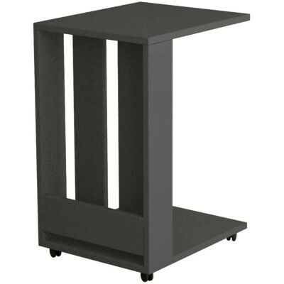 DMORA - dmanz - Antracita - 37x45x60 cm - Mesa de centro DMORA - dmanz - Antracita - 37x45x60 cm - Mesa de centro