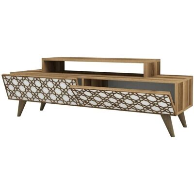 Dmora Dpierobo Mueble de TV - Moderno, Ahorra Espacio, Montado en Pared Dmora Dpierobo Mueble de TV - Moderno, Ahorra Espacio, Montado en Pared