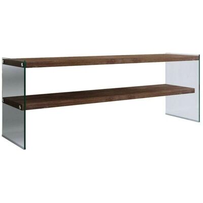 Dora Dmora Mueble de TV - Nogal Oscuro - 120cm Dora Dmora Mueble de TV - Nogal Oscuro - 120cm