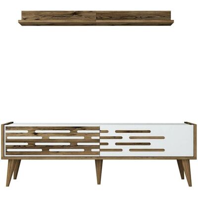 Dmora Daanesta Soporte de TV - Mueble moderno y ahorra espacio Dmora Daanesta Soporte de TV - Mueble moderno y ahorra espacio