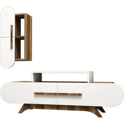 Mueble de Pared Dmora Moderno con Almacenamiento Mueble de Pared Dmora Moderno con Almacenamiento