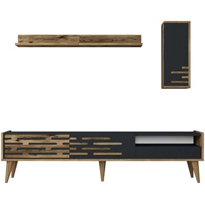 Dmora Dbrunozz Mueble de Televisión - Diseño Moderno y Ahorro de Espacio Dmora Dbrunozz Mueble de Televisión - Diseño Moderno y Ahorro de Espacio