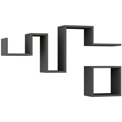 Dmora Dhenriqu Estantería de Pared - Diseño Moderno Multifuncional Dmora Dhenriqu Estantería de Pared - Diseño Moderno Multifuncional
