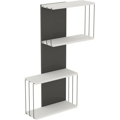 Dmora Estantería Dpaliott - Multiusos, Diseño Moderno Dmora Estantería Dpaliott - Multiusos, Diseño Moderno