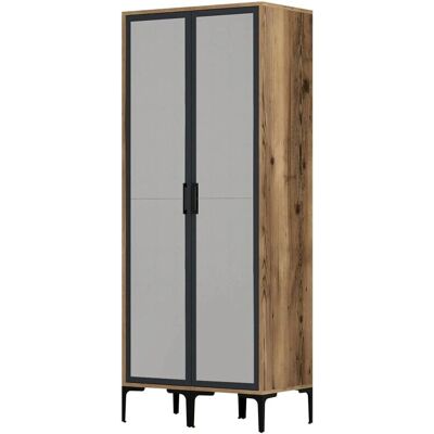 Dmora - Armario 2 puertas Dpret - Espacioso, Moderno, Elegante - Armario Dmora - Armario 2 puertas Dpret - Espacioso, Moderno, Elegante - Armario