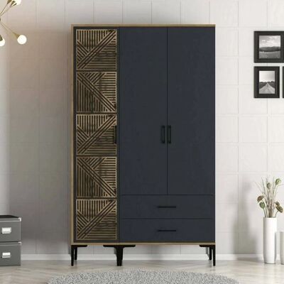 Dmora Armario 3 Puertas Dgalbiat - Almacenamiento Moderno y Ahorro Dmora Armario 3 Puertas Dgalbiat - Almacenamiento Moderno y Ahorro