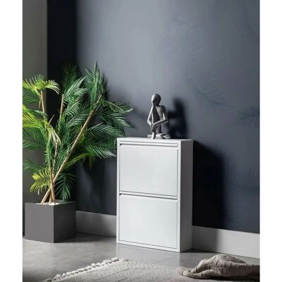 Dmora Ezequiel Armario Zapatero - Mueble multiusos para entrada - 50x15x71 cm Dmora Ezequiel Armario Zapatero - Mueble multiusos para entrada - 50x15x71 cm