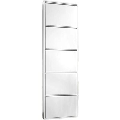 Dmora Dandracchi Zapatero - Armario multiusos para entrada - Blanco Dmora Dandracchi Zapatero - Armario multiusos para entrada - Blanco