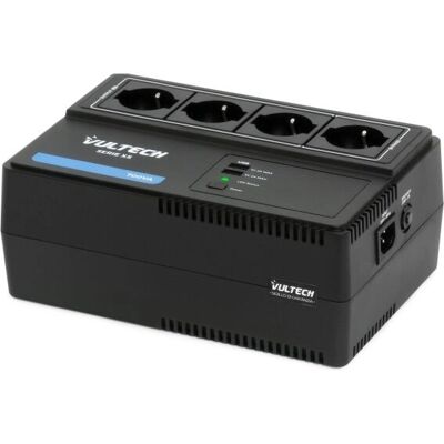 Vultech UPS 700VA XS Line-Interactive - 4 Prese + 2 USB Vultech UPS 700VA XS Line-Interactive - 4 Prese + 2 USB