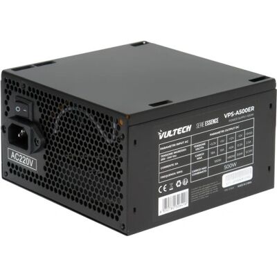 Vultech VPS-A500ER Netzteil - 500 W, 24-polig, Schwarz Vultech VPS-A500ER Netzteil - 500 W, 24-polig, Schwarz