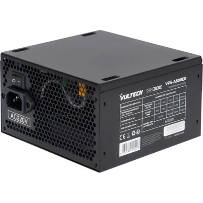 Vultech VPS-A600ER Netzteil - 600 W - Schwarz Vultech VPS-A600ER Netzteil - 600 W - Schwarz