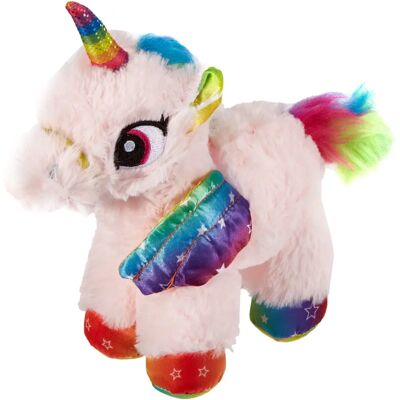 Unicorno in peluche Joy Toy 20cm con borsetta di glitter - Giocattolo in peluche Unicorno in peluche Joy Toy 20cm con borsetta di glitter - Giocattolo in peluche