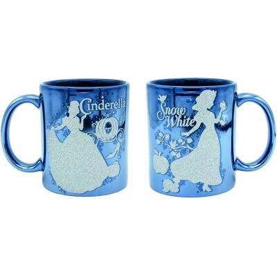 Kubek z brokatem Kopciuszek i Królewna Śnieżka Joy Toy 12x9x10cm Kubek z brokatem Kopciuszek i Królewna Śnieżka Joy Toy 12x9x10cm