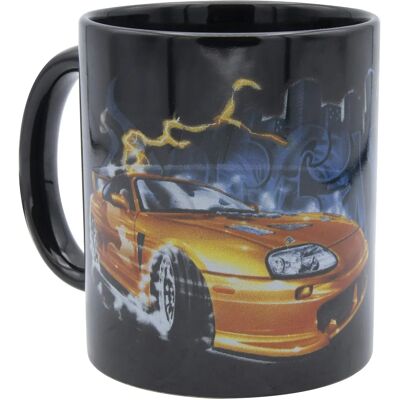 Close Up Toyota Supra MK IV Schwarze Tasse - Tasse Close Up Toyota Supra MK IV Schwarze Tasse - Tasse