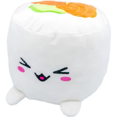 Joy Toy 42472 plush stuffed toy - Uramaki Sushi with Salmon - 20 cm Joy Toy 42472 plush stuffed toy - Uramaki Sushi with Salmon - 20 cm
