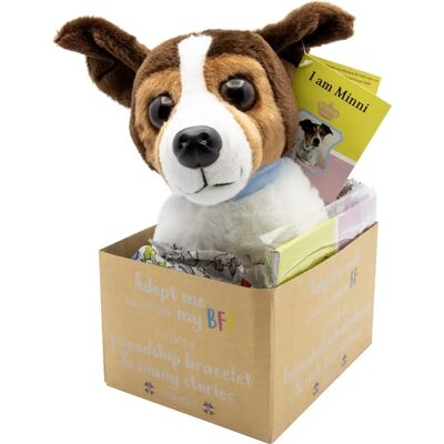 Joy Toy Minnie - Cane di peluche Adopt Me - Giocattolo in peluche Joy Toy Minnie - Cane di peluche Adopt Me - Giocattolo in peluche