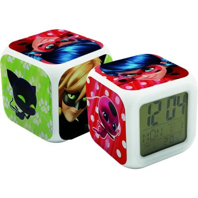 Joy Toy Miraculous Kubuswekker - 8x8x8 cm Joy Toy Miraculous Kubuswekker - 8x8x8 cm