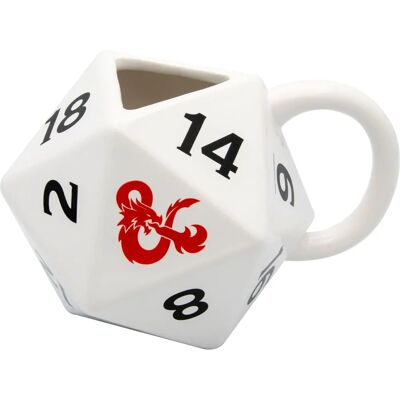 Joy Toy Dungeons & Dragons 3D Mug Dice Keramische Mok - Cadeauverpakking Joy Toy Dungeons & Dragons 3D Mug Dice Keramische Mok - Cadeauverpakking