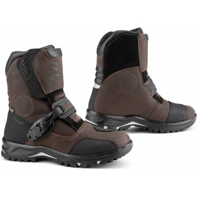 Bottes de Moto Falco Marshall - Cuir Imperméable, D3O, Italie - Publicité Bottes de Moto Falco Marshall - Cuir Imperméable, D3O, Italie - Publicité