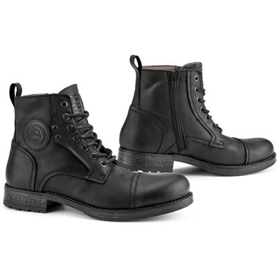 Falco Kaspar Schwarze Motorradhandschuhe - Motorradstiefel Falco Kaspar Schwarze Motorradhandschuhe - Motorradstiefel