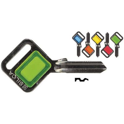 SILCA - Chiave universale per cilindri 5 pignoni piccola UL058FZ - Colori assortiti SILCA - Chiave universale per cilindri 5 pignoni piccola UL058FZ - Colori assortiti