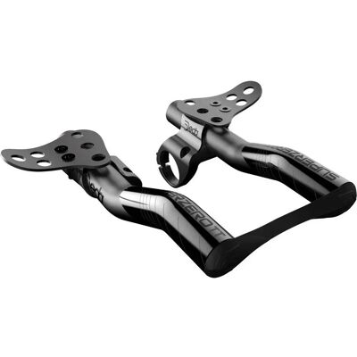 Estensioni manubrio Aero Superzero Deda Elementi - Nero - 31,7mm Estensioni manubrio Aero Superzero Deda Elementi - Nero - 31,7mm