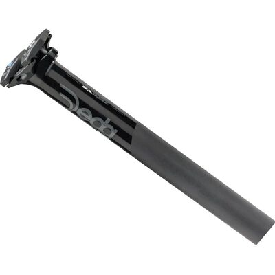 Sellino Deda Elementi Zero100 Inline - 350mm, Nero su Nero - Leggero, Regolabile Sellino Deda Elementi Zero100 Inline - 350mm, Nero su Nero - Leggero, Regolabile
