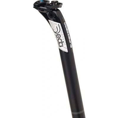 Deda Superzero 25mm Setback Carbon Zadelpen - Wit - Racefiets Deda Superzero 25mm Setback Carbon Zadelpen - Wit - Racefiets