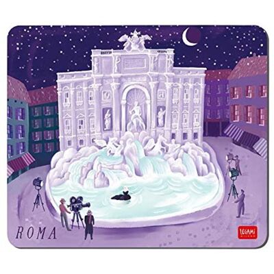 Legami Milano Roma Tappetino per mouse - MOU0017 - Accessorio da scrivania colorato Legami Milano Roma Tappetino per mouse - MOU0017 - Accessorio da scrivania colorato