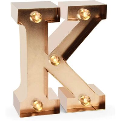 Legami K Mini Buchstabenlicht - Dekorative Buchstabenlichter Legami K Mini Buchstabenlicht - Dekorative Buchstabenlichter