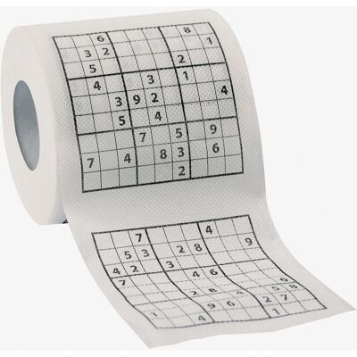 Legami 8052783618455 Toilettenpapier mit Sudoku - Toilettenpapier Legami 8052783618455 Toilettenpapier mit Sudoku - Toilettenpapier