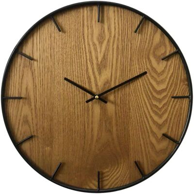 Mobili Rebecca - Orologio da Parete Decorativo - 40x40x4.5 Mobili Rebecca - Orologio da Parete Decorativo - 40x40x4.5
