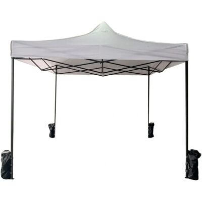 Gazebo Rebecca 3x3 - Acciaio, Impermeabile - Rifugio Esterno Gazebo Rebecca 3x3 - Acciaio, Impermeabile - Rifugio Esterno