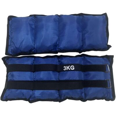 Manchettes Ajustables Bleues Rebecca - 6kg Set - Publicité Manchettes Ajustables Bleues Rebecca - 6kg Set - Publicité
