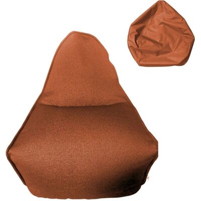 Mobili Rebecca Pouf Naranja Mobili Rebecca Pouf Naranja