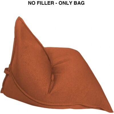 Rebecca Möbelbezug Pouf - Orange - 50x110x130 - Pouf Rebecca Möbelbezug Pouf - Orange - 50x110x130 - Pouf