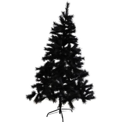 Albero di Natale Artificiale Nero - 180cm - Decorazione Moderna Albero di Natale Artificiale Nero - 180cm - Decorazione Moderna