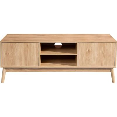 Mobili Rebecca TV-Schrank Niedrig Bambus MDF - Wohnzimmer Möbel Mobili Rebecca TV-Schrank Niedrig Bambus MDF - Wohnzimmer Möbel