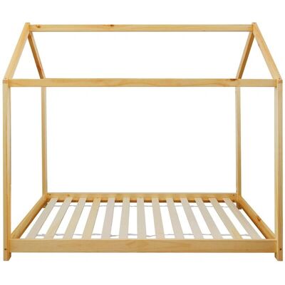 Mobili Rebecca Einzelbett Helles Holz - Kinder Montessori Bett Mobili Rebecca Einzelbett Helles Holz - Kinder Montessori Bett