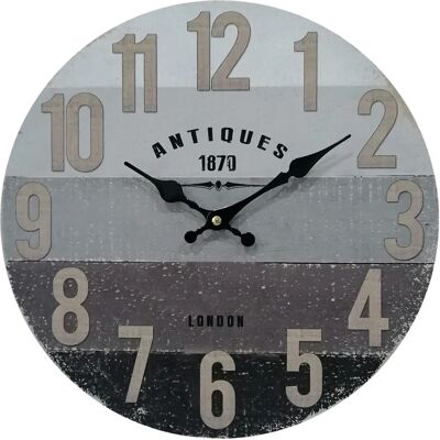 Orologio da Parete Vintage Shabby Rebecca - Orologio Decorativo Orologio da Parete Vintage Shabby Rebecca - Orologio Decorativo
