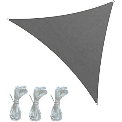 Rebecca Sonnensegel - Dreieck - Grau - Außenschattierung - UV-Schutz Rebecca Sonnensegel - Dreieck - Grau - Außenschattierung - UV-Schutz