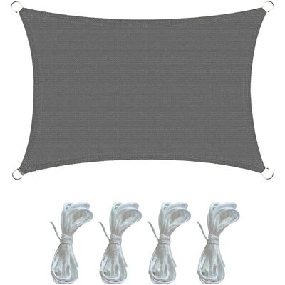 Sombrilla rectangular gris de Rebecca Mobili - Sombrilla Sombrilla rectangular gris de Rebecca Mobili - Sombrilla