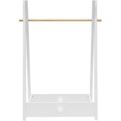 Armario Montessori Blanco para Niños Rebecca con Estante Armario Montessori Blanco para Niños Rebecca con Estante